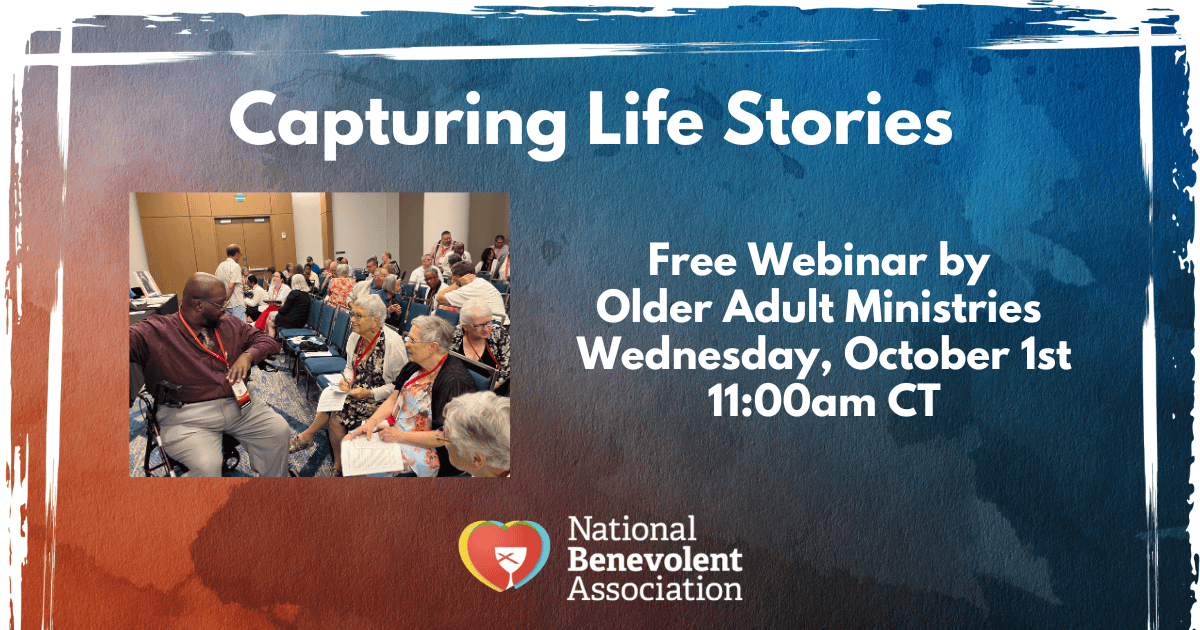 Capturing Life Stories Webinar Graphic Facebook