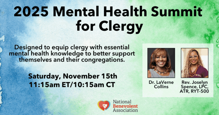 2025 Mental Health Summit for Clergy - NBA Cares