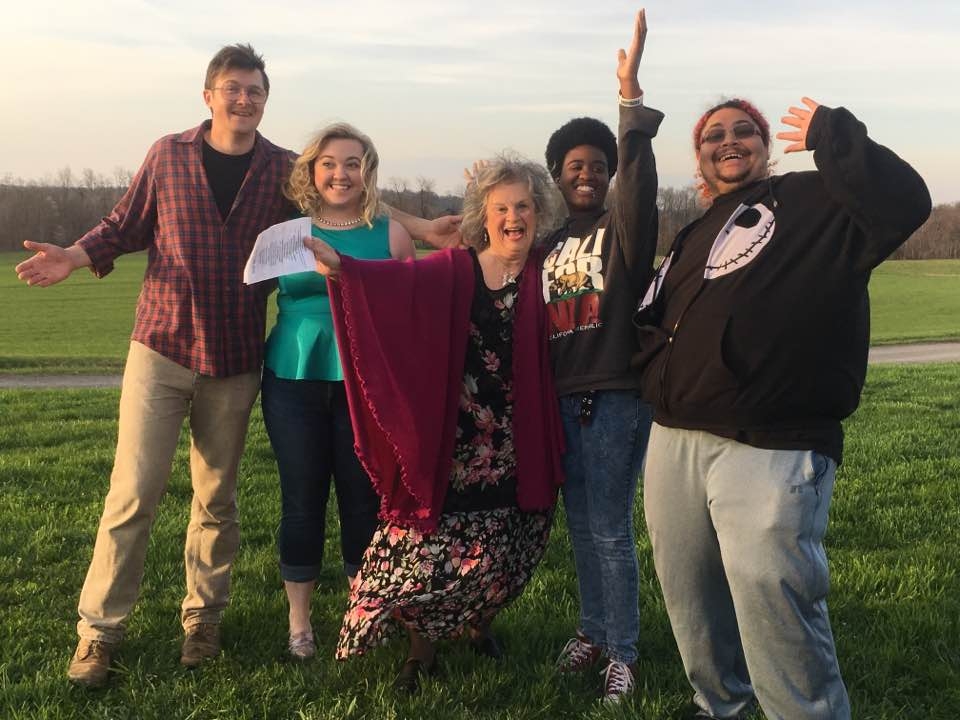 NBA XPLOR Residents with their Spiritual Companion in Hiram-Mantua, OH.