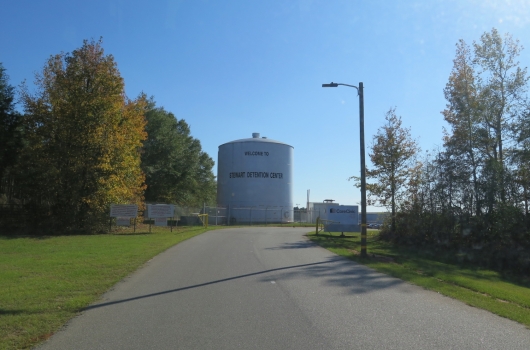 Stewart Detention Center, in the town of Lumpkin, Georgia