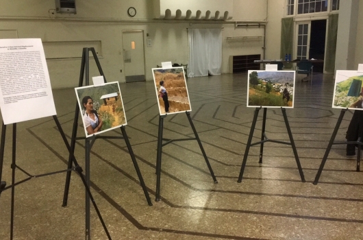 Collaborative photo exhibit on displacement in Colombia