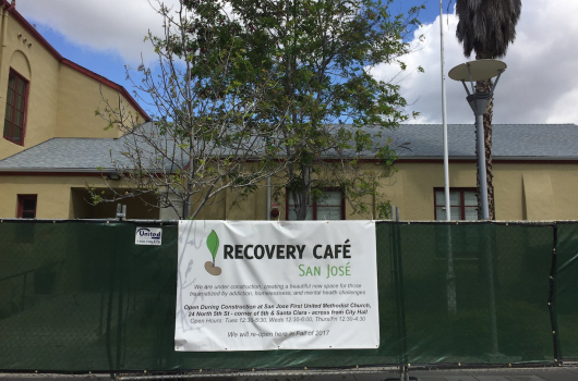 Recovery Cafe San Jose construction - new space opening soon!